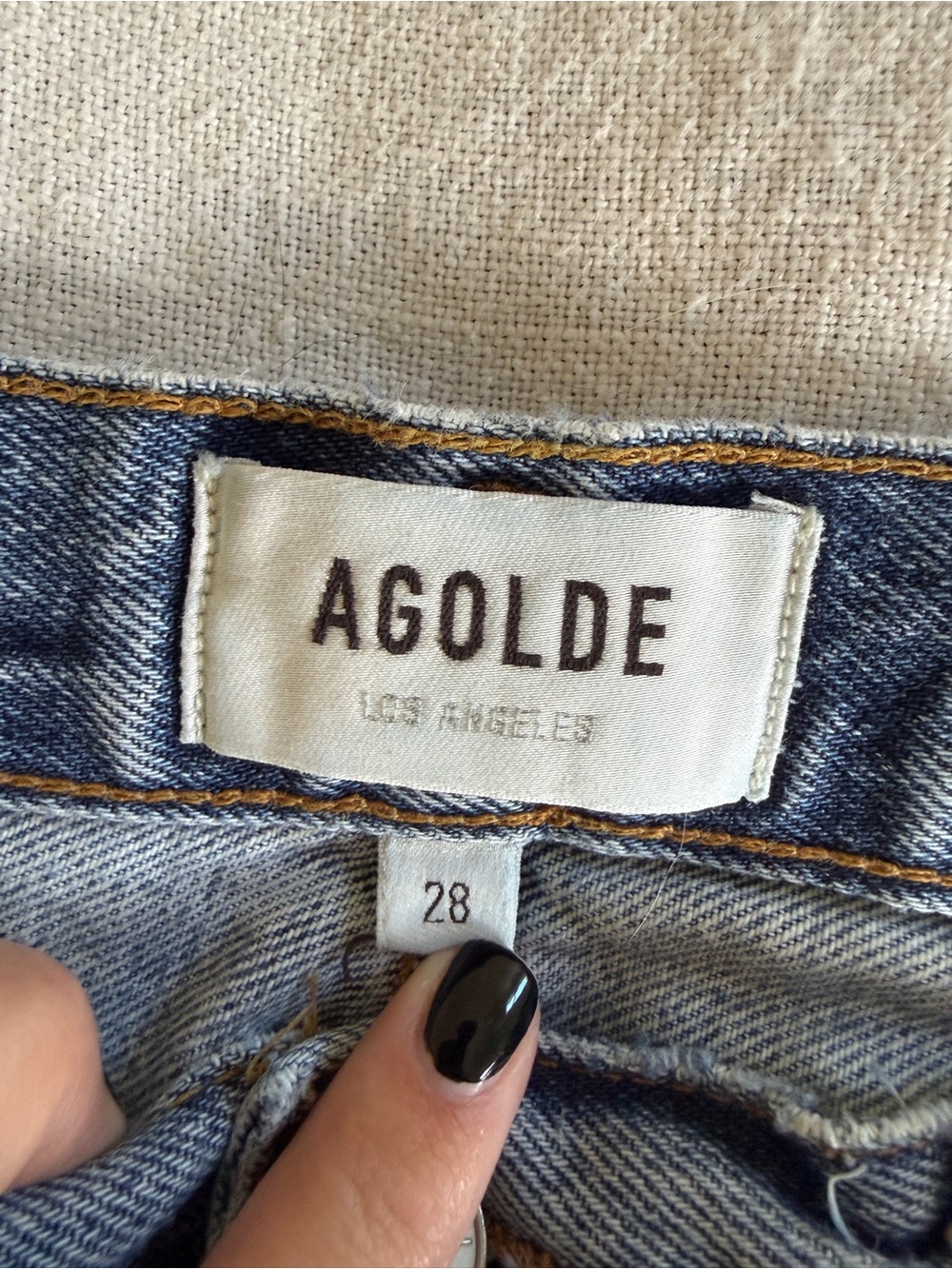 AGOLDE 90s pinch waist jeans (28) - Picture 2 of 5